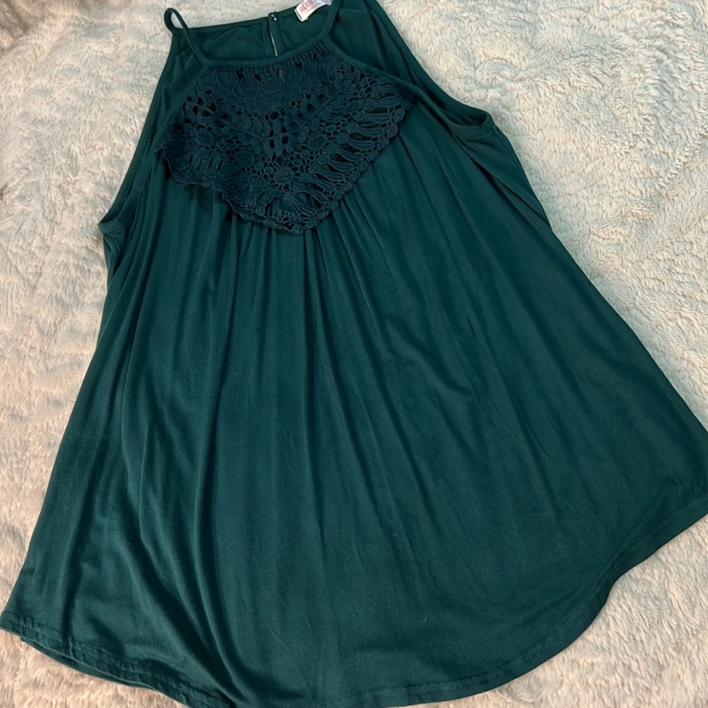 Flowy Crochet Halter Top